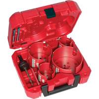 Milwaukee 49-56-9285 Ensemble de scie cloche Big Hawg, 8 morceaux