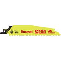 Starrett BTR121014-20 Lame de scie alternative King Cut, Bim&eacute;tal, 10-14 Dents par pouce, 12" lo x 1" la