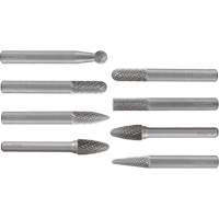 Allsteel 01W990 AllSteel Carbide Burr Set, 8 Pieces