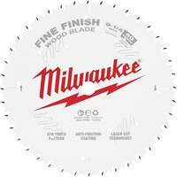Milwaukee 48-40-0822 Fine Finish Circular Saw Blade, 8-1/4", 40 Teeth, Wood Use