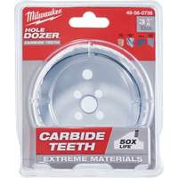 Milwaukee 49-56-0739 Hole Dozer with Carbide Teeth Hole Saw, 3-5/8", 1-5/8" Depth of Cut, Carbide