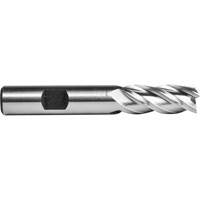 Dormer 7648016 C618 End Mill, 1" Dia., 4 Flutes, High Speed Cobalt