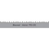 Starrett 99178-07-09 Intenss Pro-Die Saw Blades, Bi-Metal, 93" L x 1/2" W x 0.035" Thick, 10-14 TPI