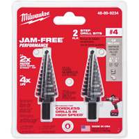 Milwaukee 48-89-9234 Forets &eacute;tag&eacute;s #4, 3/16" - 7/8", Incr&eacute;ments de 1/16", Acier rapide