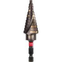 Milwaukee 48-89-9244 Foret &eacute;tag&eacute; #4 Shockwave Impact Duty, 3/16" - 7/8", Incr&eacute;ments de 1/16", Titane