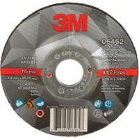 3M AB06462 Cut & Grind Wheel, 4-1/2" x 1/8", 7/8" Arbor, Type 27, Ceramic