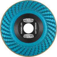 Tyrolit 908225 Rondeller Depressed Centre Grinding Wheel, 4-1/2", 36 Grit, 7/8", 13300 RPM, Type 29