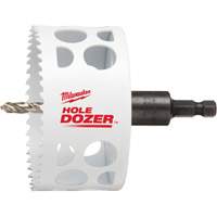 Milwaukee 49-56-9682 Hole Dozer Hole Saw, 3-1/2", 1-5/8" Depth of Cut, Bi-Metal