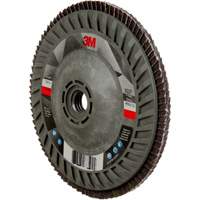 3M AB88502 769F Quick Change Flap Disc, 5" x 5/8"-11, Type 27, 120+ Grit, Ceramic