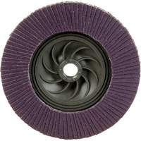 3M AB88502 769F Quick Change Flap Disc, 5" x 5/8"-11, Type 27, 120+ Grit, Ceramic