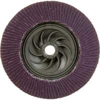 3M AB43778 Disque &agrave; lamelles &agrave; changement rapide 769F, 5" x 5/8"-11, Type 29, Grain 120+, C&eacute;ramique