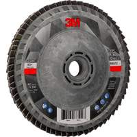 3M AB05933 769F Quick Change Flap Disc, 4-1/2" x 5/8"-11, Type 27, 40+ Grit, Ceramic