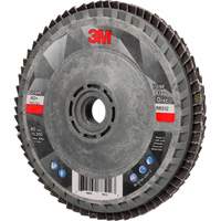3M AB05933 769F Quick Change Flap Disc, 4-1/2" x 5/8"-11, Type 27, 40+ Grit, Ceramic