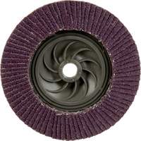 3M AB05947 Disque &agrave; lamelles &agrave; changement rapide 769F, 5" x 5/8"-11, Type 29, Grain 40+, C&eacute;ramique