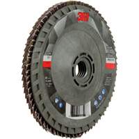 3M AM05938 Disque &agrave; lamelles &agrave; changement rapide 769F, 4-1/2" x 5/8"-11, Type 29, Grain 60+, C&eacute;ramique