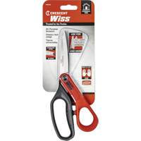 Wiss By Crescent CW812S Stainless Steel All Purpose Tradesman Shears, 8-1/2", Rings Handle