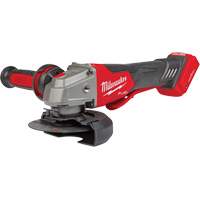 Milwaukee 2882-20 M18 Fuel No-Lock Braking Grinder with One-Key Paddle Switch (Tool Only), 4-1/2" or 5" Wheel, 18 V