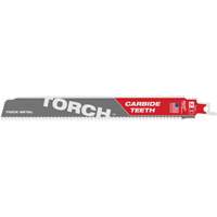 Milwaukee 48-00-5202 Lame de scie Torch Sawzall, Carbure, 7 Dents par pouce, 9" lo x 1" la