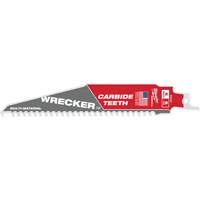 Wrecker™ Sawzall<sup>®</sup> Blade, Carbide, 6 TPI, 6" L x 1" W  TCT707 | TENAQUIP