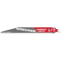 Wrecker™ Sawzall<sup>®</sup> Blade, Carbide, 6 TPI, 9" L x 1" W  TCT708 | TENAQUIP