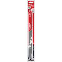 Milwaukee 48-00-5503 Lame The Torch Sawzall, Carbure, 7 Dents par pouce, 12" lo x 1" la