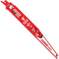 Diablo DS0909CGP3C General-Purpose Reciprocating Saw Blade, Carbide, 6-9 TPI, 9" L x 1" W