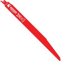 Diablo DS1208BFD5C Lame de scie alternative pour la d&eacute;molition et les m&eacute;taux &eacute;pais, Bim&eacute;tal, 8-10 Dents par pouce, 12" lo