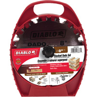 Diablo DD208HC Carbide Stacked Dado Saw Blade Set