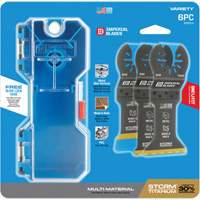 Imperial Blades IBOATV-6 One Fit Storm Titanium Metal & Wood Blade Pack