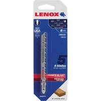 Lenox 1990703 Clean Cutting Jig Saw Blade, 4" L, 6 TPI