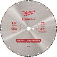 Milwaukee 49-93-7840 Lame &agrave; tronçonner &agrave; diamant Steelhead, 14"