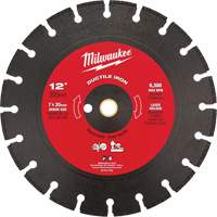 Milwaukee 49-93-7335 Lame de scie circulaire pour la fonte ductile, 12", Pour Fonte ductile