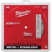 Milwaukee 49-93-7835 Lame &agrave; tronçonner au diamant Steelhead, 12", Pour M&eacute;tal