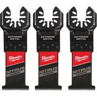 Milwaukee 49-25-1563 Lames multi-outils oscillantes Nitrus Carbide Extreme Metal Universal Fit Open-Lok