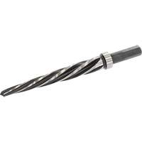 Walter Surface Technologies 01P100 Reamer, 1" Reamer, Spiral Flute, High Speed Steel, 3-Flat Shank