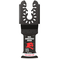 Diablo DOU125BW3 Demo Demon 1-1/4" Universal Fit Bi-Metal Oscillating Blades for Nail-Embedded Wood
