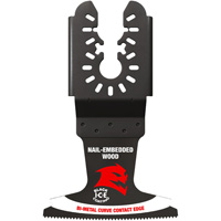 Diablo DOU250BW Lame oscillante Bi-Metal Demo Demon de taille universelle 2-1/2" pour bois avec clous
