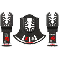Diablo DOU3BS 3-Piece Universal Fit Bi-Metal Oscillating Blade Set