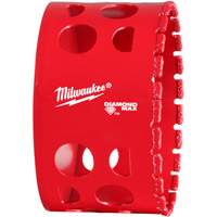 Milwaukee 49-56-5669CAN Diamond Max Hole Saw Bit, 3", 1-1/2" Depth of Cut, Diamond