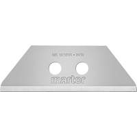 Martor 160100 Lame trap&eacute;zoidale en acier inoxydable &agrave; pointe &eacute;mouss&eacute;e AllFit, Style Simple