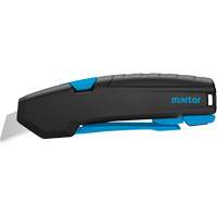 Martor 425001.02 SECUPRO 425 Safety Knife with Rounded-Tip Trapezoid Blade, 21 mm, Plastic Handle