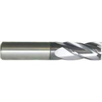 Walter Technologies Pour Surface C81820 Fraise &agrave; embout carr&eacute; pour usage g&eacute;n&eacute;ral, 1/8" dia., 1" lo, 4 cannelures, Carbure