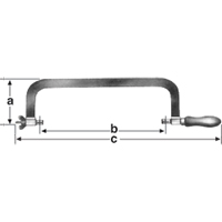 Ampco 8360 Hacksaw Frame, 12"