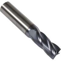 Dormer 7648764 Fraise en bout carr&eacute;e 30° S234, 9/16" dia., 3-1/2" lo, 4 cannelures, 9/16" tige, Carbure