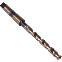 Precision 6000882 Heavy Duty Taper Shank Drill Bit, 9/16", High Speed Cobalt, 4-7/8" Flute, 135° Point