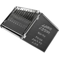 Precision 5995552 Jeu de forets s&eacute;rie courte combin&eacute;s robustes, 20 morceaux, Acier rapide