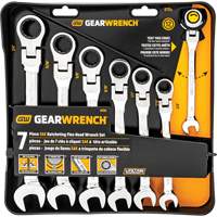 Gearwrench 9700 Jeu de cl&eacute;s, Combinaison, 7 morceaux, Imp&eacute;rial