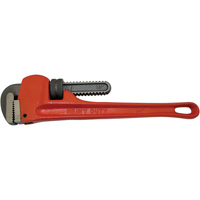 JET 020404 IPW-14 Heavy-Duty Pipe Wrench, 14" Long, Powder Coated Finish