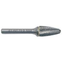 JET 533353 Tree Shape Bur with Radius End, 3/8" Dia., 1/4" Shank, 3/4" Depth of Cut