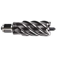 Milwaukee 49-59-2113 Weldon Shank Annular Cutter, 1-1/8" Diameter, High Speed Steel, 2" Depth of Cut, 3/4" Shank